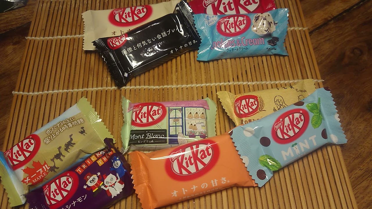 We try kitkat variations