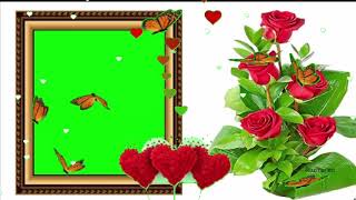 Wedding Green Screen Effects green Photo Frame Background  2021