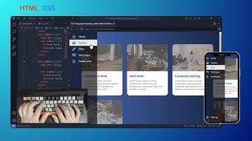 ASMR Programming - How to Make Responsive Website with Sidebar