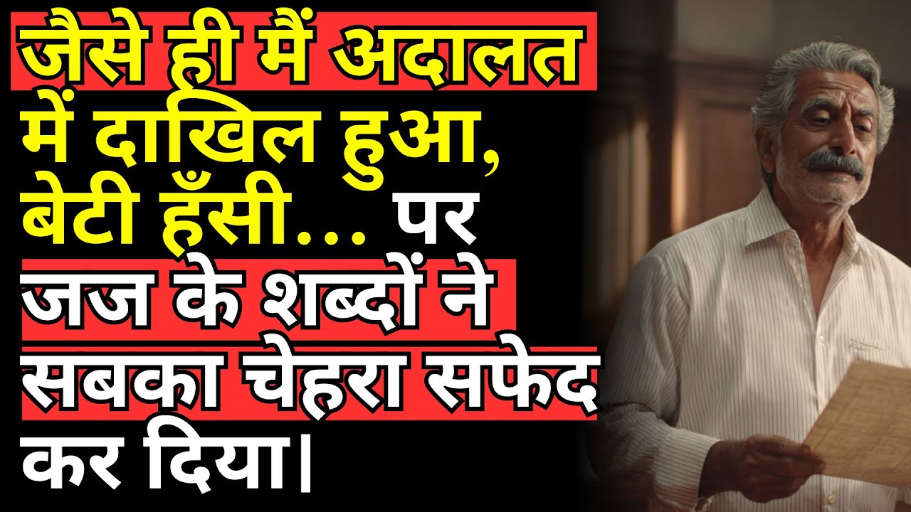 बेटी को लगा केस खत्म हो चुका है… जज की सोच कुछ और थी।