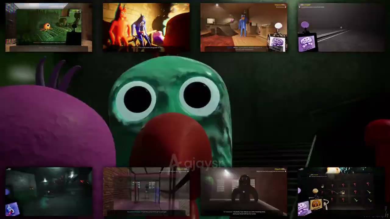 Garten of Banban 0,1,2,3,4,6,7,8 All Jumpscares has Sparta Brainrot Remix!