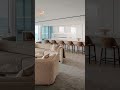 A Fashionable Oceanfront Condo at The Four Seasons Surf Club Residences in Surfside FL #miami