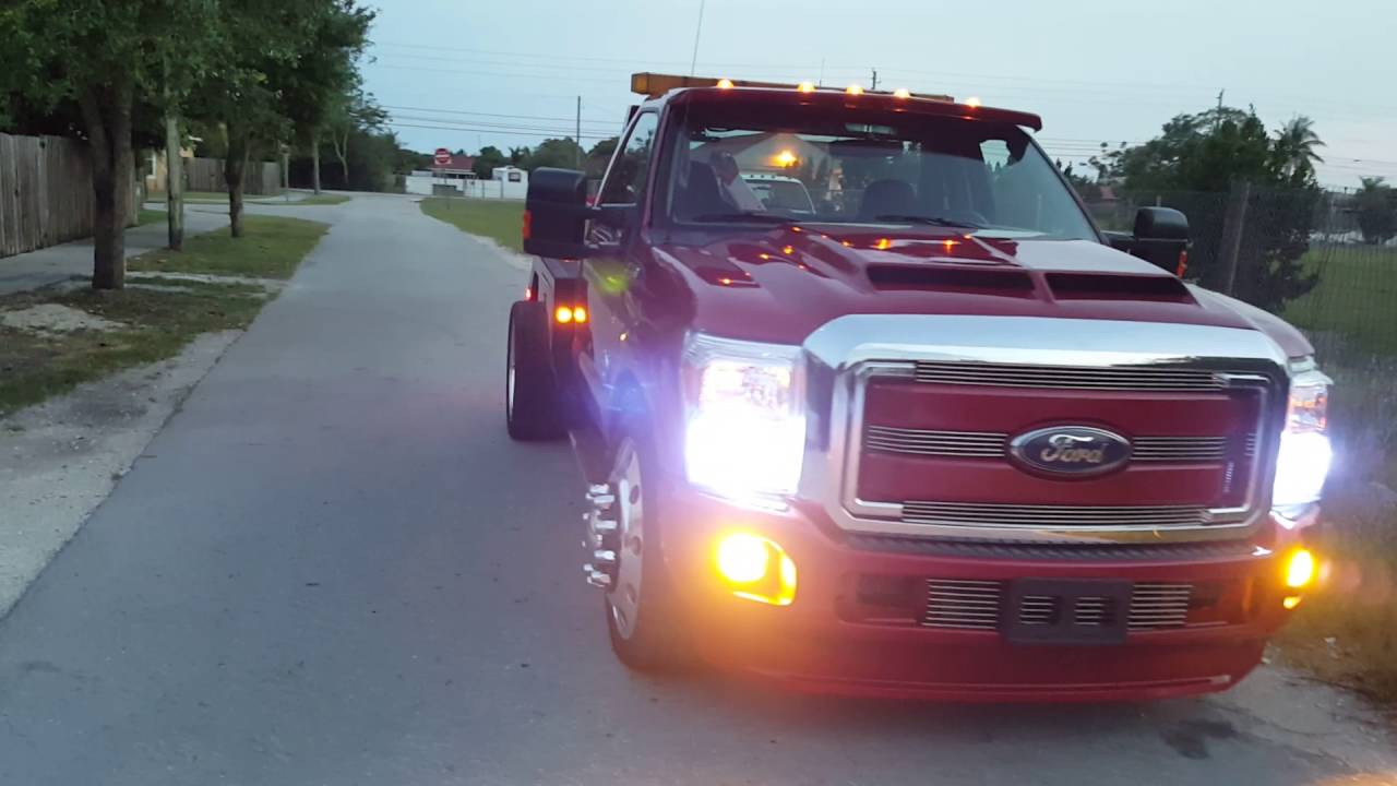 2002 ford tow truck brand new paint job 2015 new end. YouTube