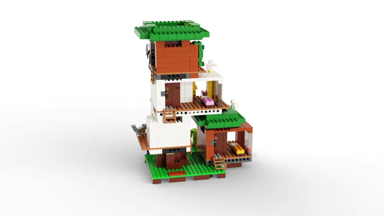 LEGO Minecraft 21174 La cabane moderne dans l'arbre