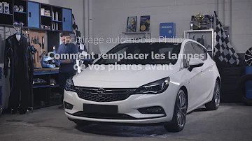 Comment changer ampoule Opel Astra 2010 ?