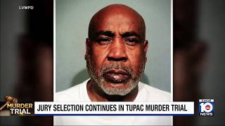 Jury selection continues in case against man charged in Tupac’s murder