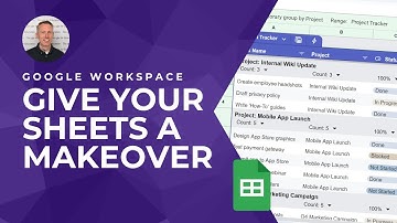 Hoe u Google Sheets er goed uit laat zien met de NIEUWE Tabellenfunctie