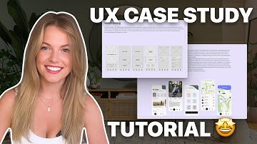 UX Case Study Tutorial | Build a junior UX case study with me | UX portfolio website