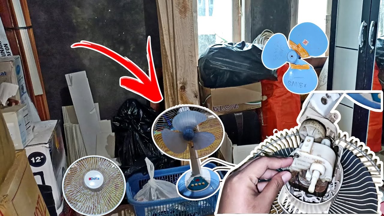 Grebek Kipas Angin di Gudang‼️Ternyata Nemu Kipas Angin Rusak‼️ YouTube