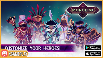 MONOLISK Gameplay ARPG CCG Android iOS