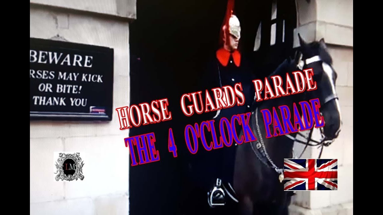 The 4 O'clock Parade Horse Guards.London Places of Attractions for