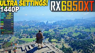 Crimson Desert RX 6950 XT - 1440p Medium, High, Ultra, FG ON,
