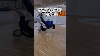 Bboy Raptor and bboy Intact // raw breaking practicing