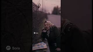 Ты бы уступил место в автобусе? Смотри до конца! #sora #юмор #тренды #бабушка #треш