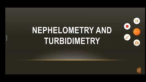 Nephelometry & Turbiditymetry #spectroscopy #instrumental method of analysis
