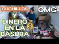 OMG😱 CUCHILLOS Y DINERO en La BASURA😳 Esto Es Increible😲 Lo Que Tiran En USA/Noemy B La Salvadoreña