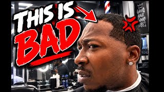 MY BARBER DID WHAT?! 😳 360 WAVES RUINED?! THIS IS BAD! 💈😭🔥