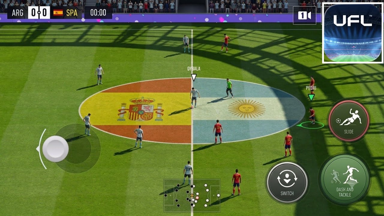 UFL Mobile 2026 ▪︎ Update 14.6.0 ▪︎ World Cup FINAL Spain vs Argentina Gameplay