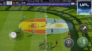UFL Mobile 2026 ▪︎ Обновление 14.6.0 ▪︎ ФИНАЛ Чемпионата мира: Испания против Аргентины — Геймплей screenshot 3