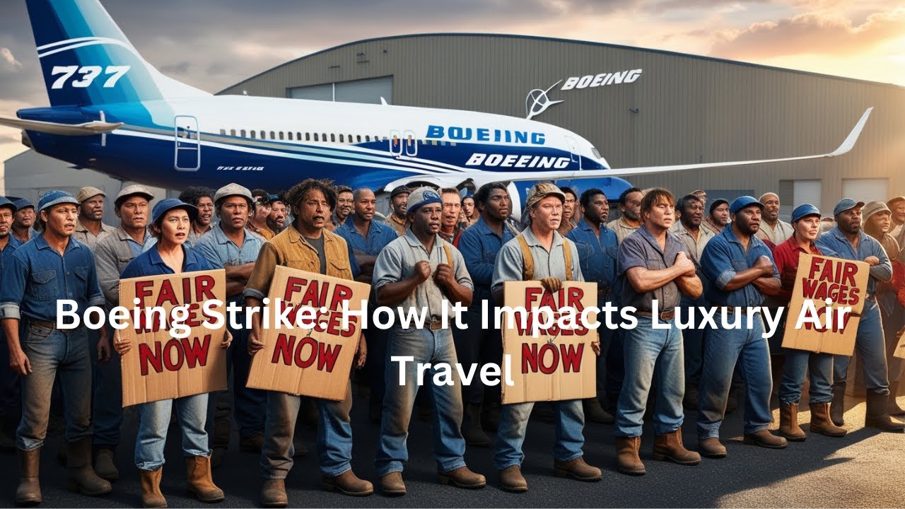 Boeing Strike: How It Impacts Luxury Air Travel