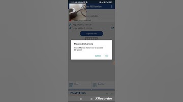 MANTRA MFS 100 STILL WORKING WITHOUT ANY SETTINGS