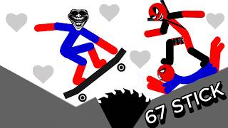 Best Falls | Stickman Dismounting Compilation Of Funny Moments #49 screenshot 5