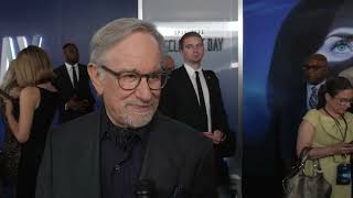 Steven Spielberg at Disclosure Day New York premiere | ScreenSlam