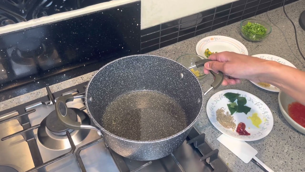 Sabut moong daal curry / masala mug curry