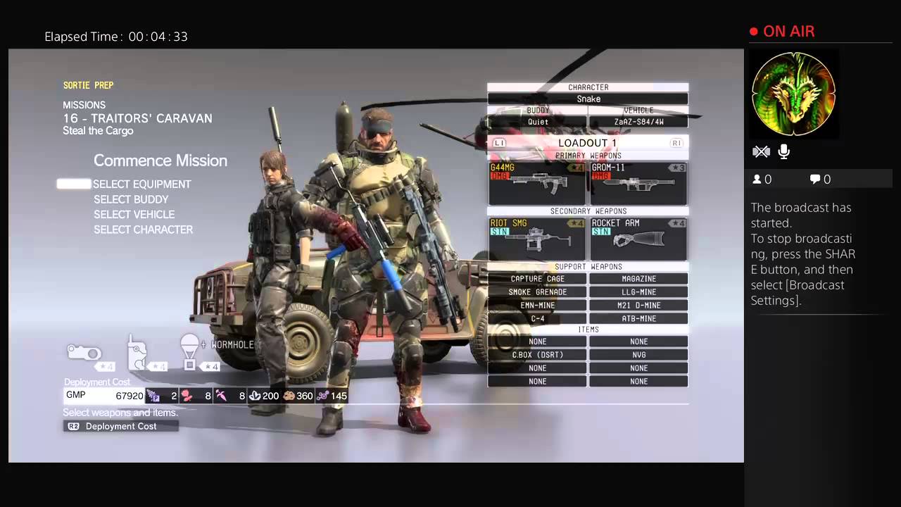 InfernalRock666's Live PS4 Broadcast