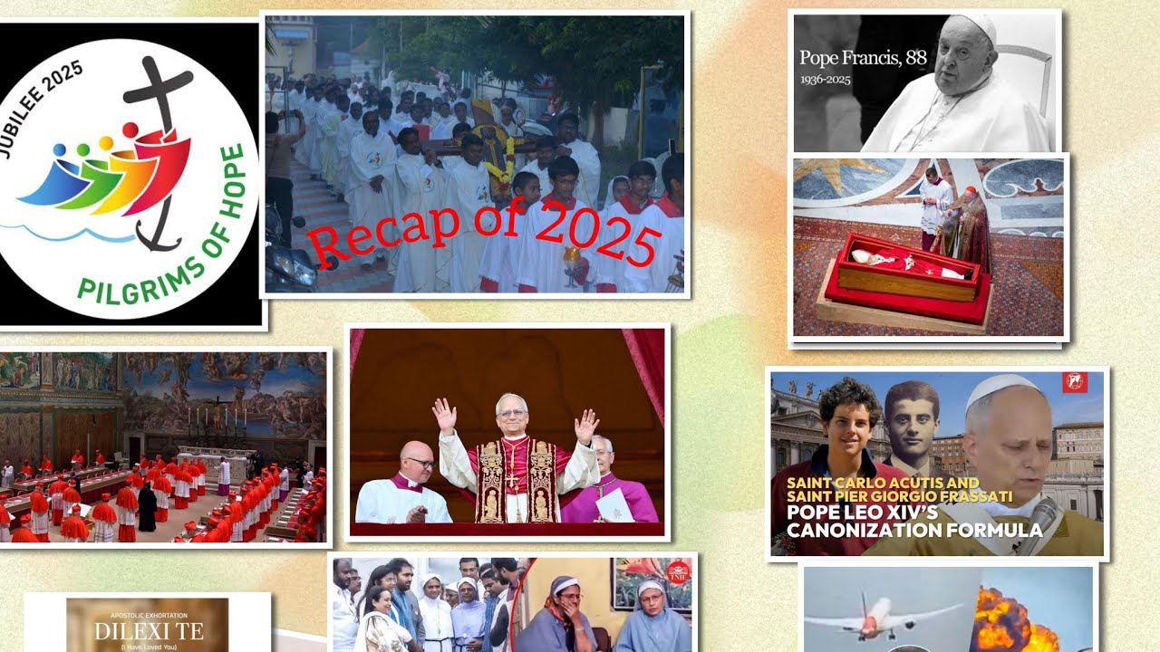 2025 year  జ్ఞాపకాలు....  2025 Highlights Recap by Fr. P. Ambedkar Sirach 