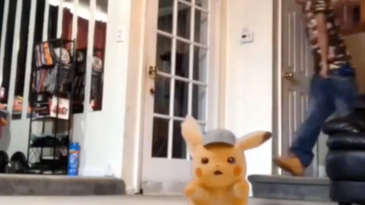 Pikachu in the hood