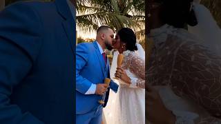 couple love trending shorts viral wedding  Beautiful kiss s Happy