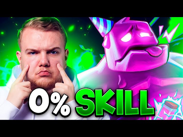 THE MOST NO SKILL DECK BEATS EVERYTHING IN CLASH ROYALE! class=