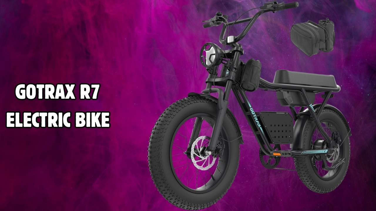 Создан для скорости и комфорта | Электровелосипед Gotrax R7 - ПОЛНЫЙ ОБЗОР