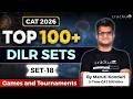 CAT 2026: Set #18 - Games and Tournaments | Daily Free CAT 2026 DILR Practice Sets
