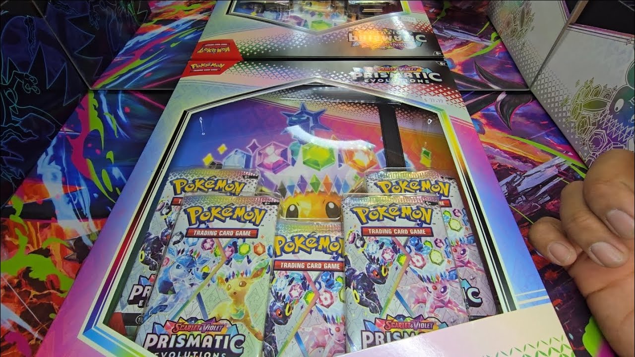 Коллекция призматических папок Умбреон?!! Давайте устроим разгром!