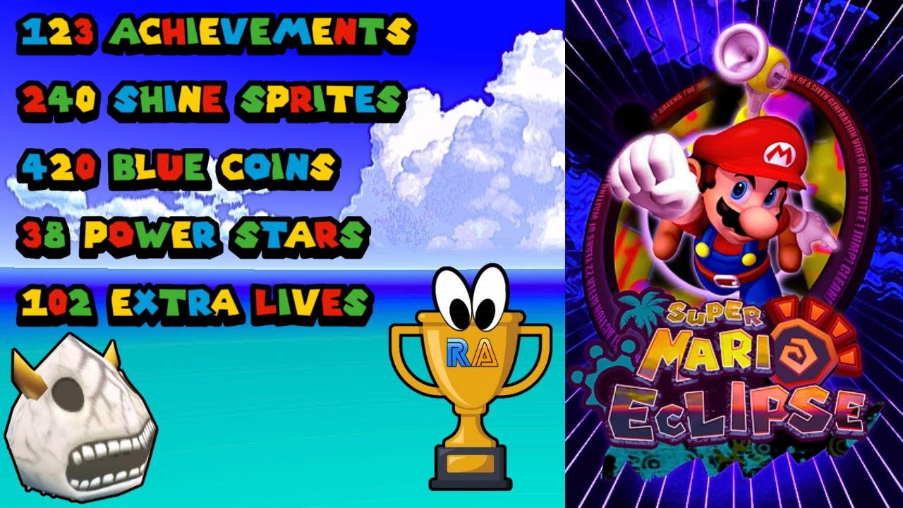 I Got Every Achievement in Super Mario Eclipse (RetroAchievements)