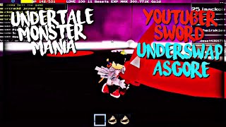 Roblox Undertale Monster Mania Youtuber Sword Underswap Asgore And Ruins By Mcrblxgamer - undertale au rpg epic sans roblox youtube