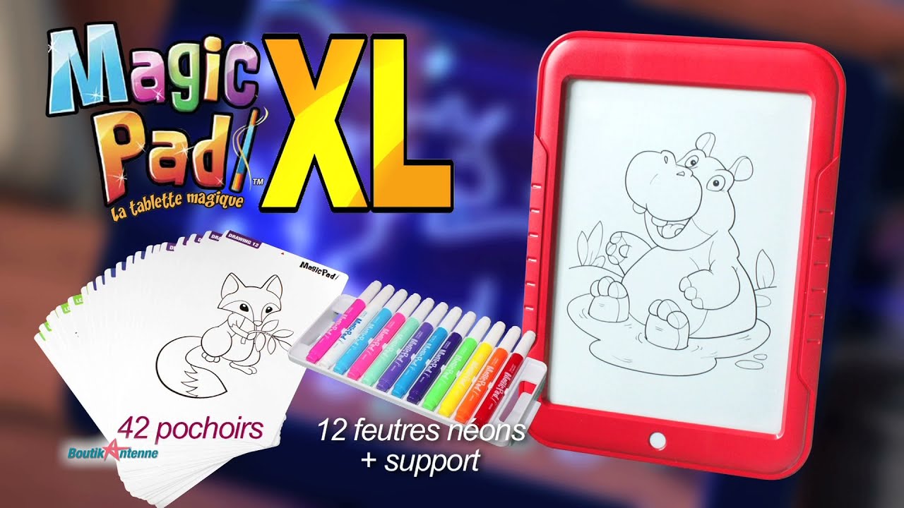 Tablette Magique Magic Pad XL Boutik Antenne YouTube