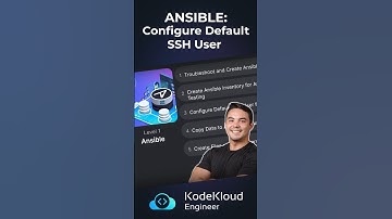 Ansible: Configuring Default SSH User | Ansible Series #3