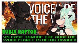 An Intergalactic War is Being Waged || Voices of the Void || Mintzey Moon Reacts to Rubix Raptor