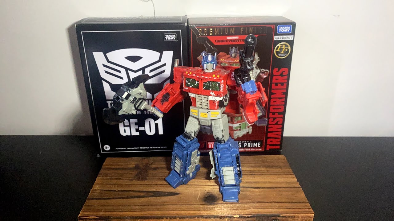 Transformers war for Cybertron siege Premium finish Optimus prime Showcase
