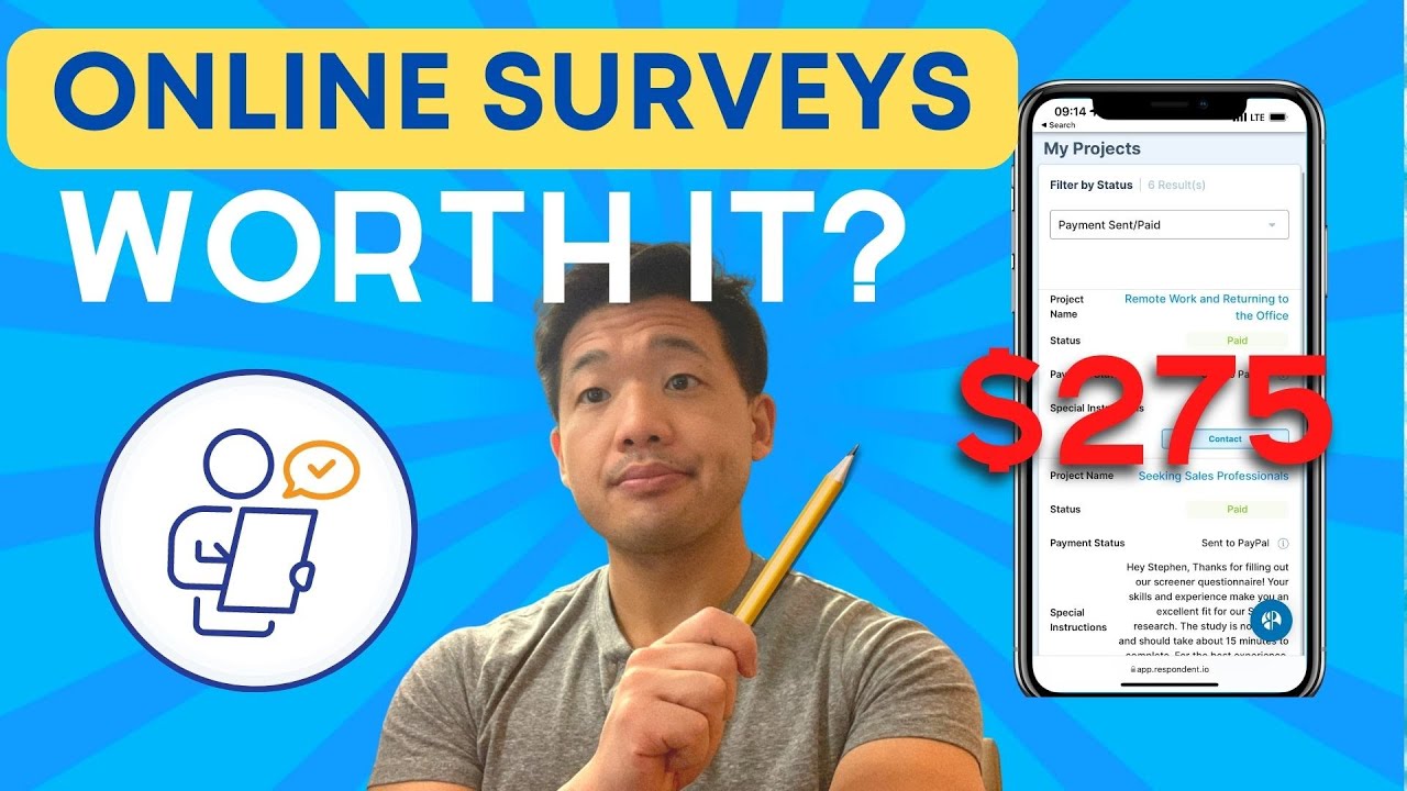 Making $180/Hour Responding to Online Surveys | My Experience with Respondent.io