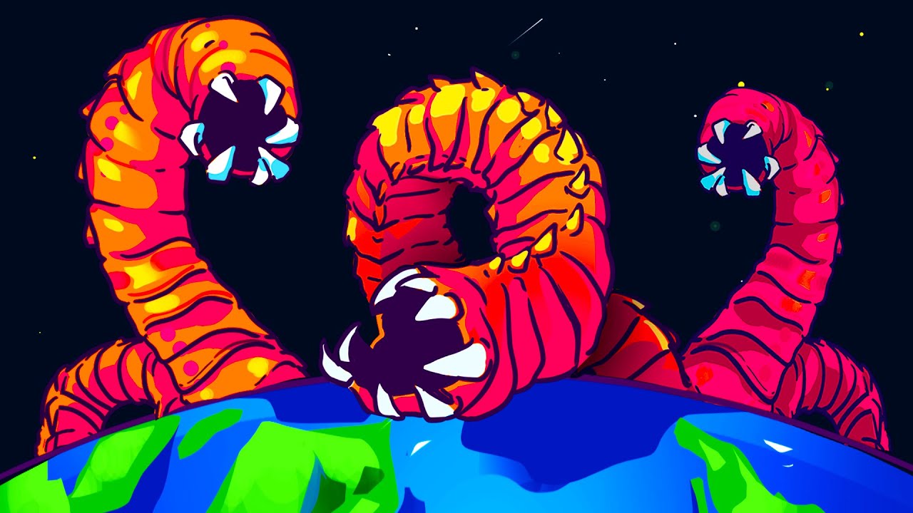 Toprağın İçinde Dev Solucanlar Yaşasaydı Neler Olurdu