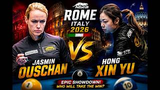 🔥 Jasmin Ouschan vs Hong Xin Yu | EPIC Showdown in Rome 🇮🇹 | 2026 World Championship