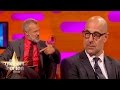 Stanley tucci reveals inspiration for hunger games character  the graham norton show