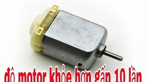 Hướng dẫn độ mô tơ 3V Max speed cách điều khiển mô tơ trên ô tô lên tốc độ cao