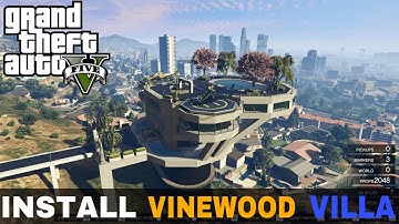 GTA 5- INSTALL  VINEWOOD VILLA (MOD) IN GTA-5 || HINDI || 2020 || TECHNICAL GAMER