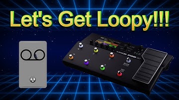 Line 6 POD GO One Switch Looper Tutorial
