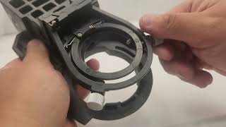 Nikon Microscope Eclipse E600 Stage Carrier Holder with Condenser 35174